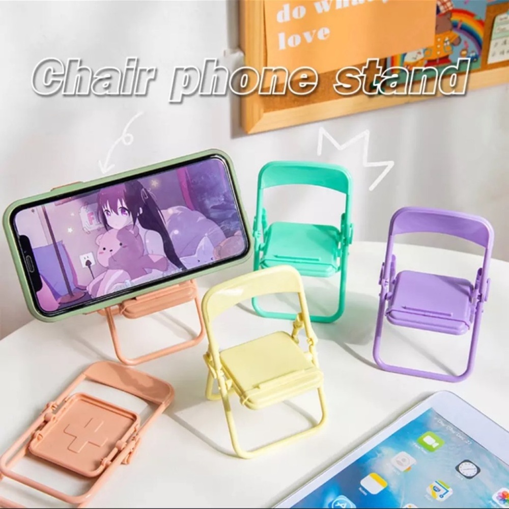Mini Chair Cell Phone Holder - Picture 4 of 7